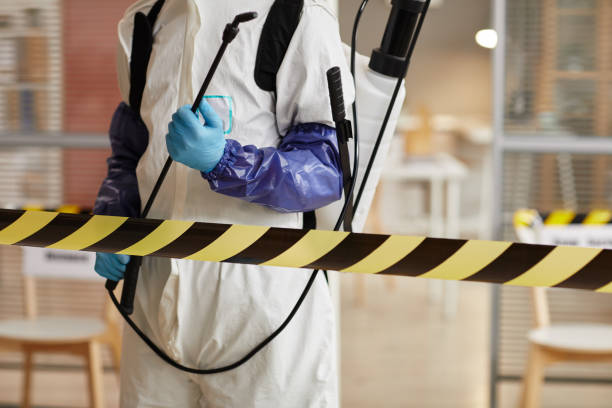 Professional Biohazard technician working in Peapack, NJ